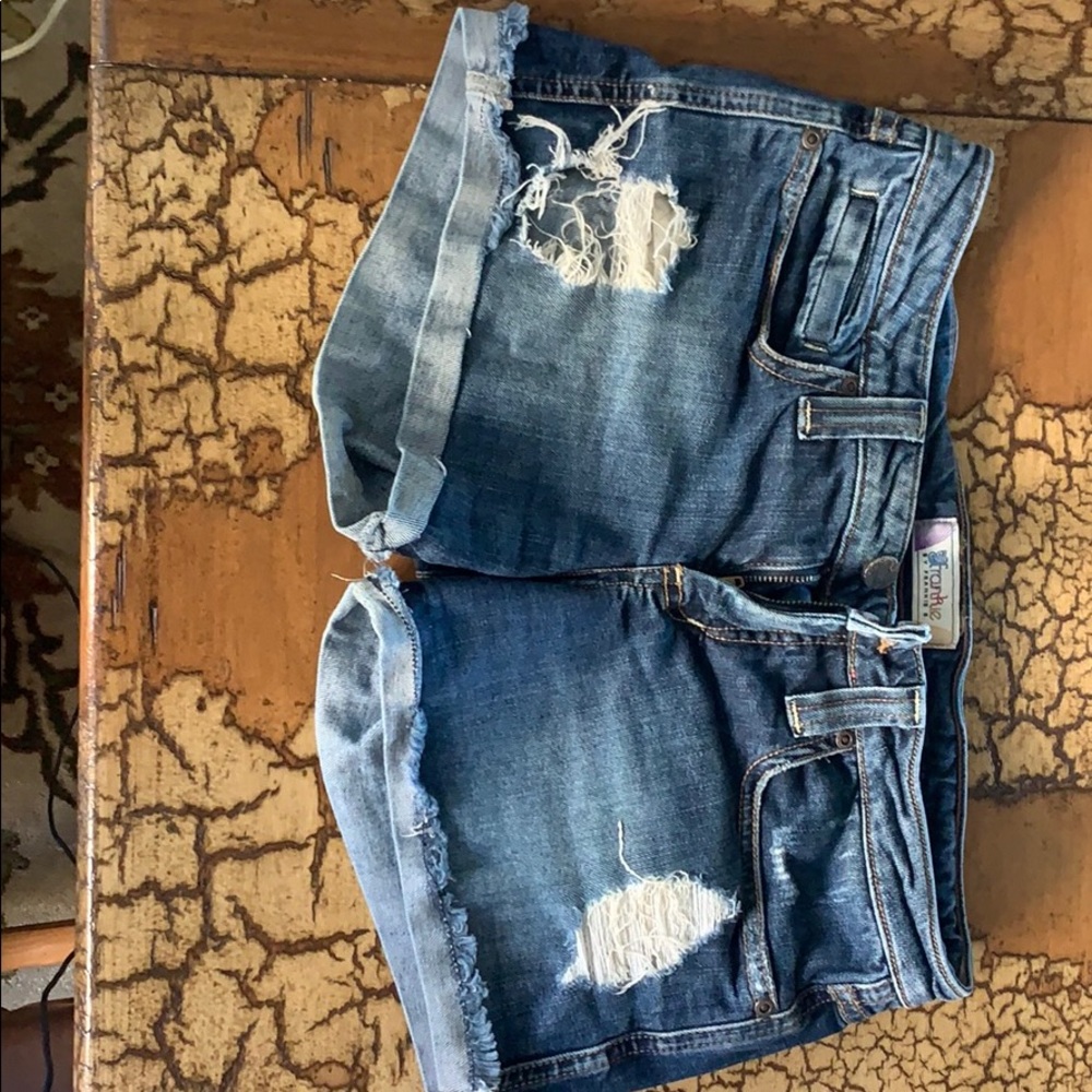 Frankie B denim shorts
